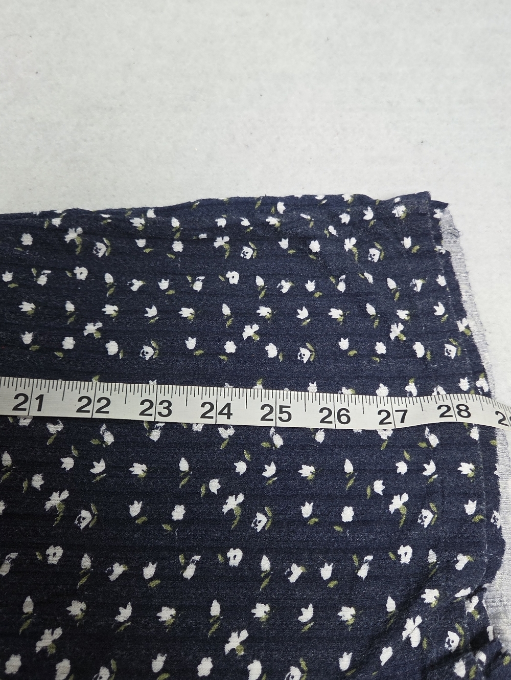 Free People Navy Floral L Thumbhole Romper PJ | Soft Girl Boho Coquette Lounge - Picture 12 of 12